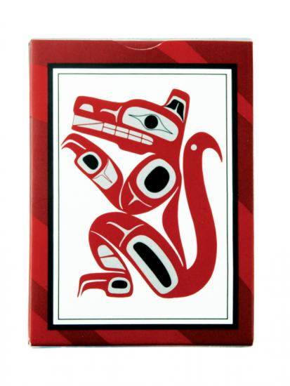 Ben Houstie Wolf Playing Card