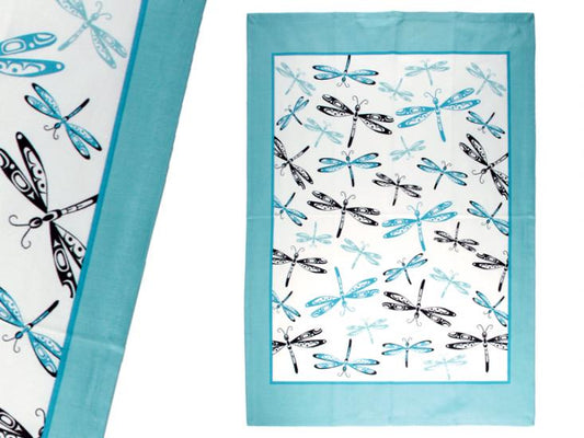 Dragonfly Textile Line Tea Towel