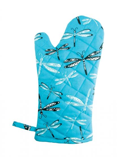 Dragonfly Textile Line Oven Mitt