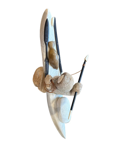 Bryon Amos - Whalebone Bering Sea Kayaker
