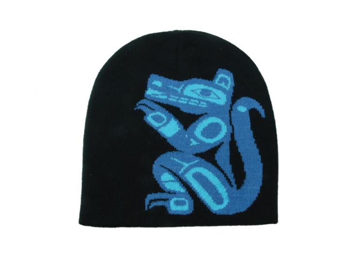 Wolf Toque/Hat (Blue)