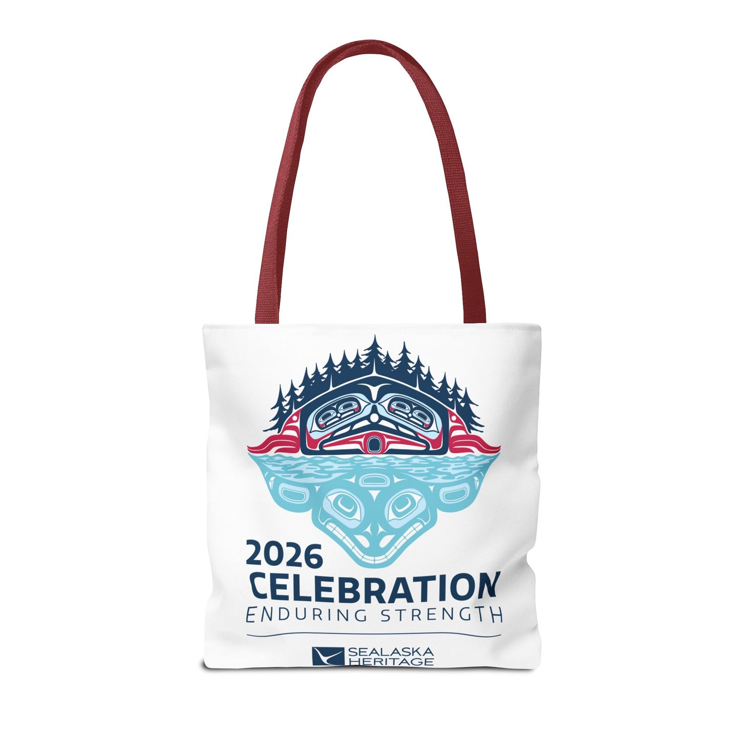 2026 Celebration Enduring Strength tote bag | Indigenous Pacific Northwest design