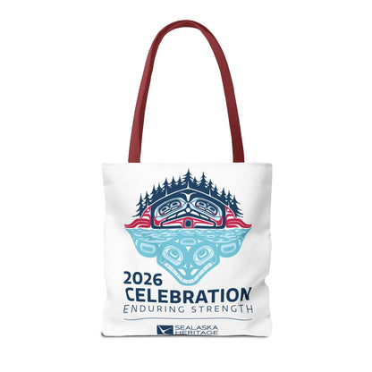 2026 Celebration Enduring Strength tote bag | Indigenous Pacific Northwest design