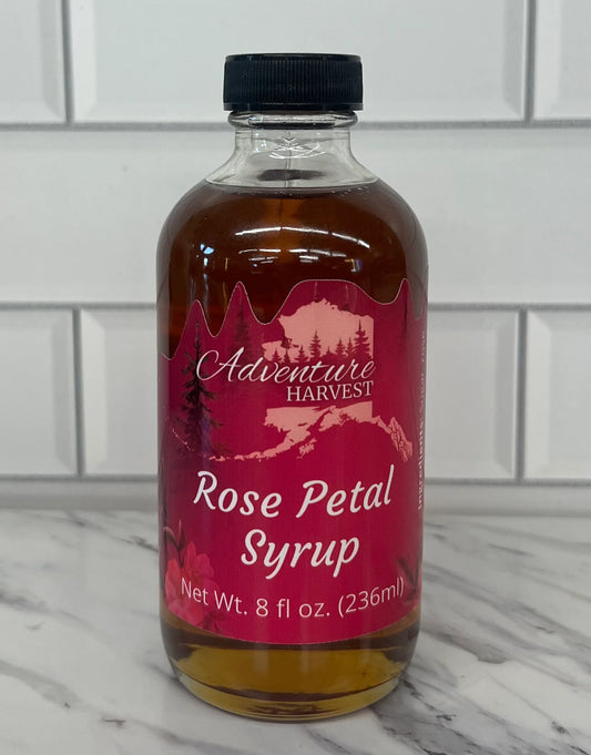 Rose Petal Syrup, 8 oz