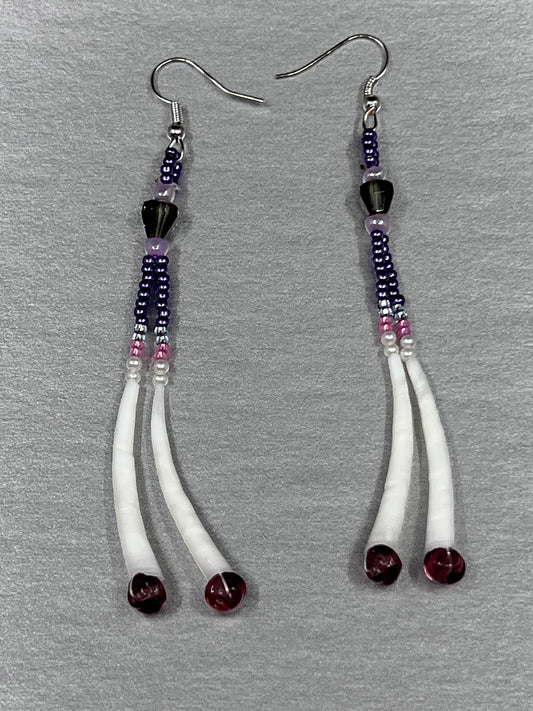 ER - Waskey: Dentalium, Beaded