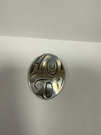 Rick Adkins Pendant Silver - Butterfly Cocoon