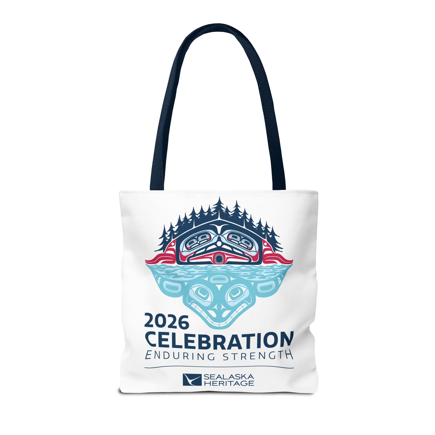 2026 Celebration Enduring Strength tote bag | Indigenous Pacific Northwest design