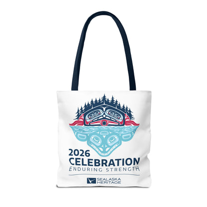 2026 Celebration Enduring Strength tote bag | Indigenous Pacific Northwest design