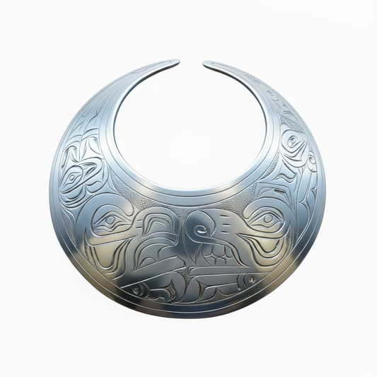 Tammy Owens Nose Rings 1.5" - Eagle/Bear