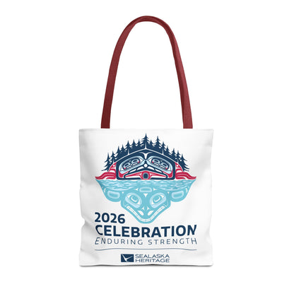 2026 Celebration Enduring Strength tote bag | Indigenous Pacific Northwest design