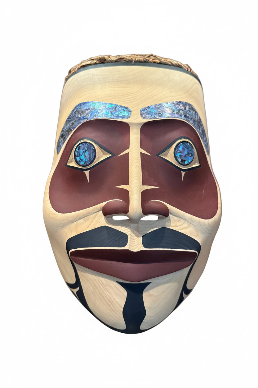 Dale Horne Portrait Man Mask