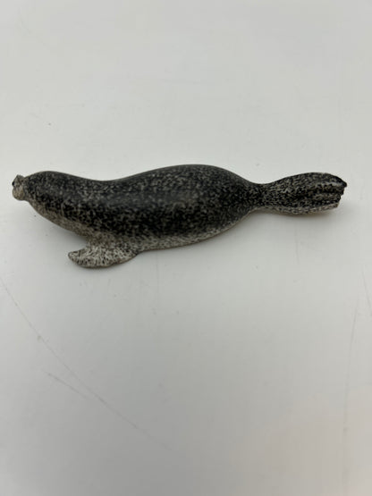 Ivory - Scrimshaw Spotted Seal