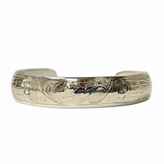 Gene Chilton Bracelet Silver 1/2" - Thunderbird