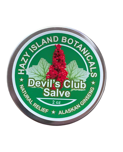Hazy Island Botanicals Devil's Club Salve, Double Strength - 2 oz