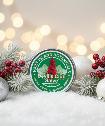 Hazy Island Botanicals Devil's Club Salve, Double Strength - 2 oz