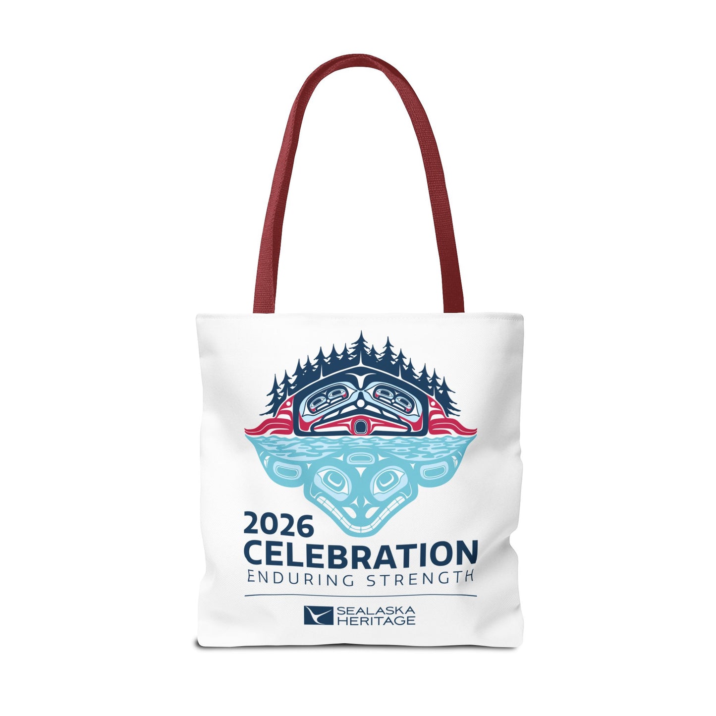 2026 Celebration Enduring Strength tote bag | Indigenous Pacific Northwest design