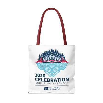 2026 Celebration Enduring Strength tote bag | Indigenous Pacific Northwest design