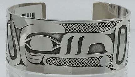 Terrence Campbell Bracelet Silver 1" - Raven