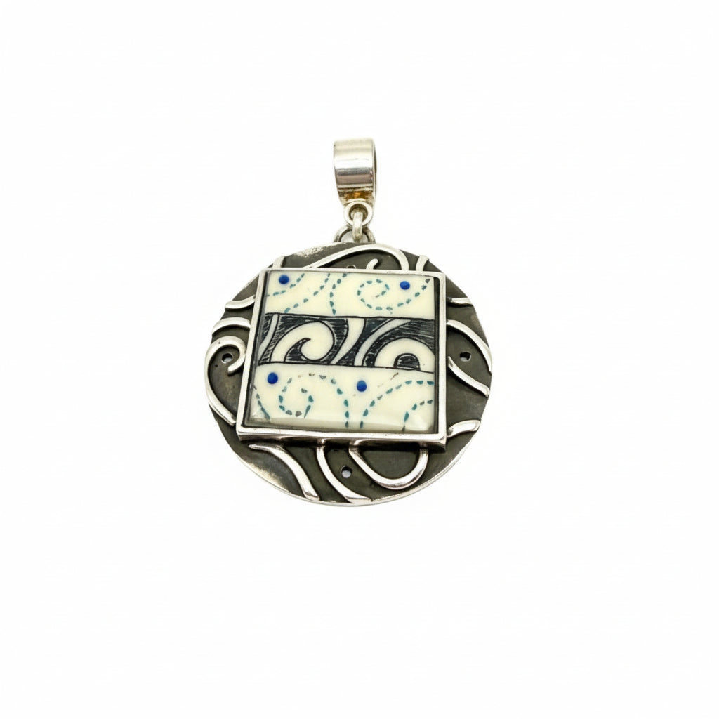 Dawn Wallace Pendant Water Pattern