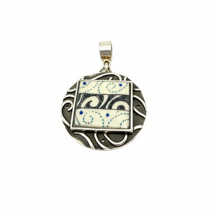 Dawn Wallace Pendant Water Pattern