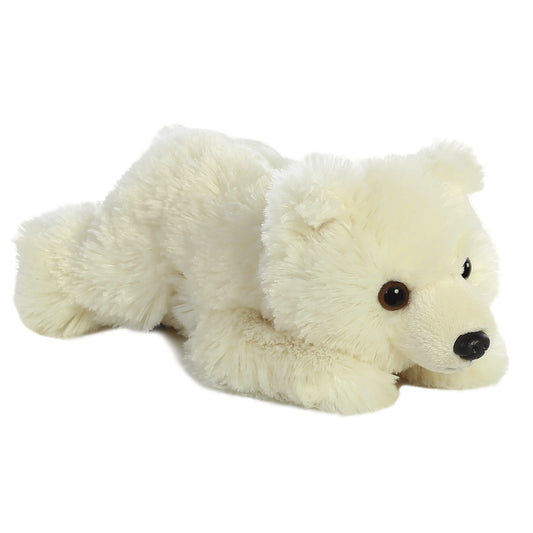 Polar Bear-8 " Mini Flopsie - Aurora Plush