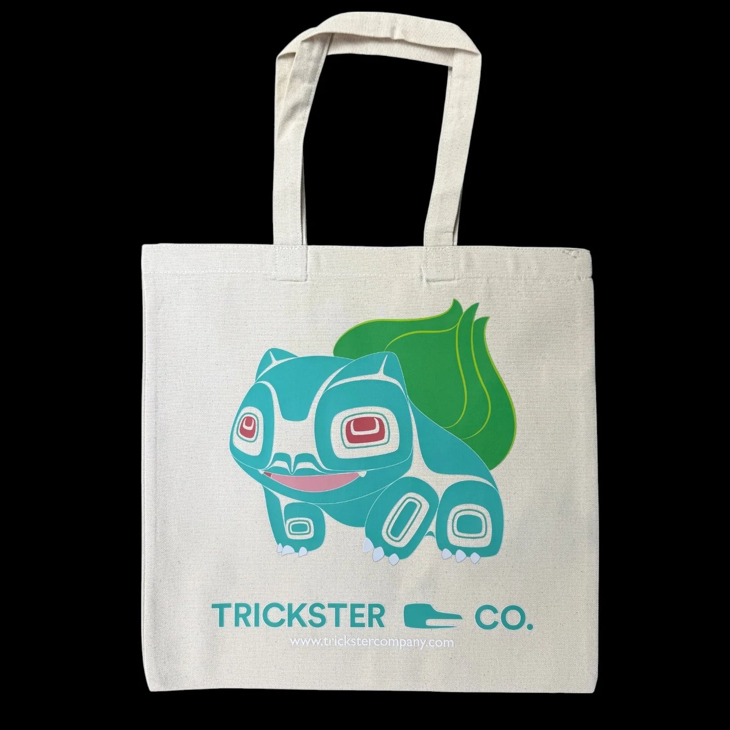 Trickster Co. Geeks Canvas Tote Bags (Bulbasaur)
