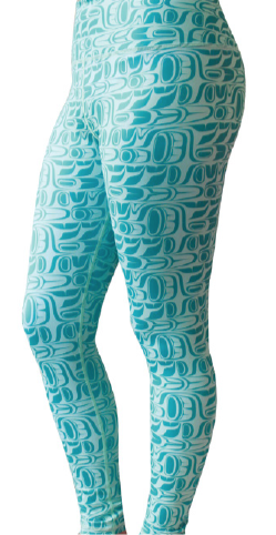 Formline Aqua Leggings