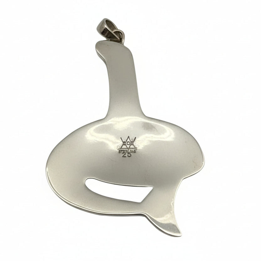 David Wallace Orca Pendant