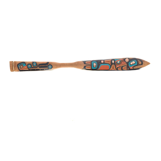 Timber Vavalis Paddle "Killer Whale - Human"