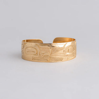 Earl Muldoe Bracelet Gold - Raven/Frog