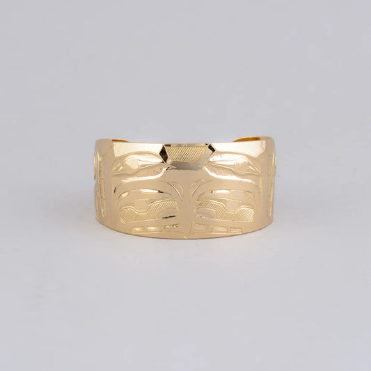 Alvin Adkins Bracelet Gold - Eagle Transformation