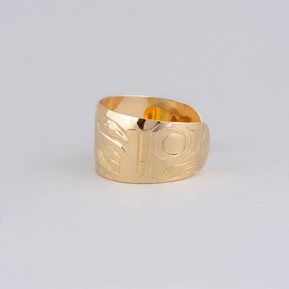 Alvin Adkins Bracelet Gold - Eagle Transformation