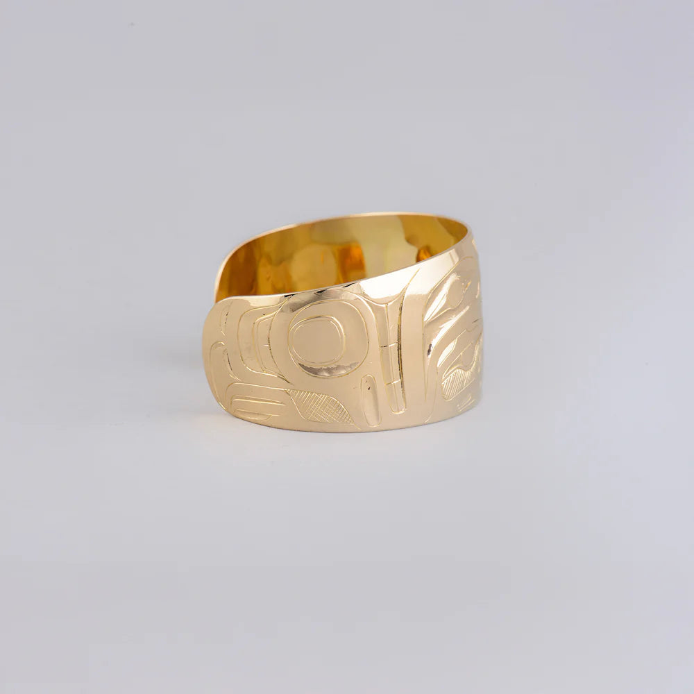 Alvin Adkins Bracelet Gold - Eagle Transformation