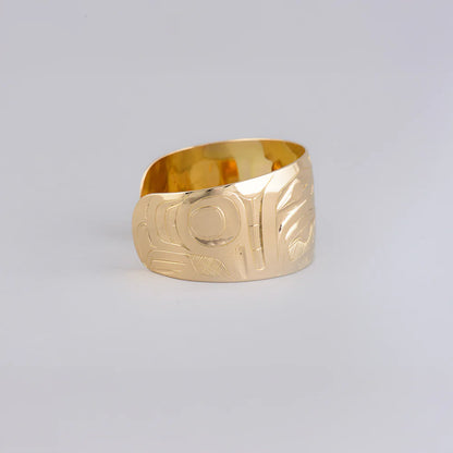 Alvin Adkins Bracelet Gold - Eagle Transformation