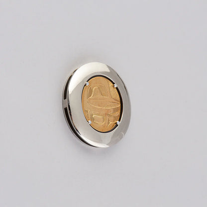 Phil Janze Pendant 14k Gold with Diamond - Grouse