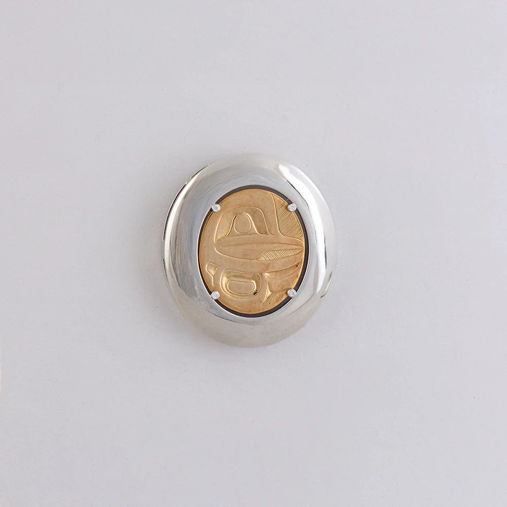 Phil Janze Pendant 14k Gold with Diamond - Grouse