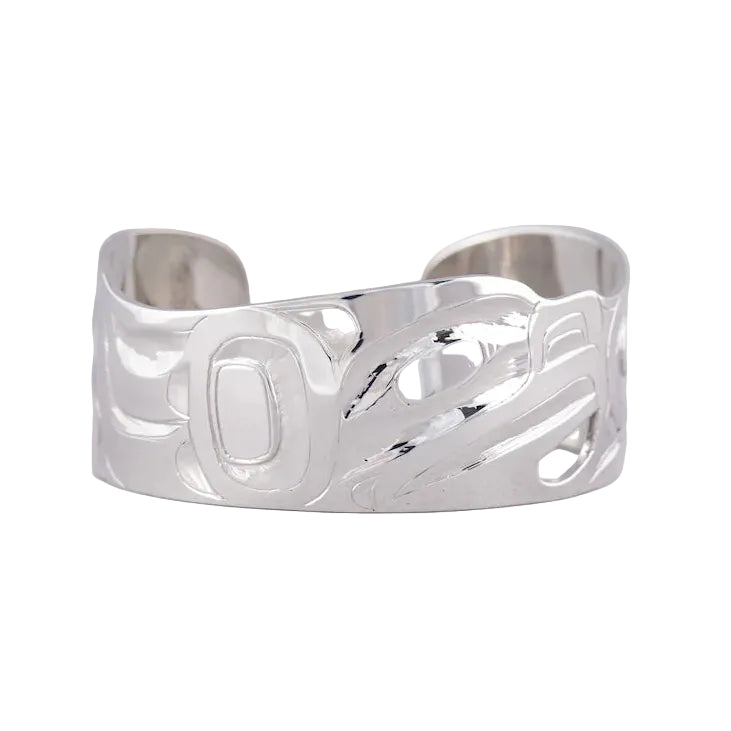 Alvin Adkins Bracelet Silver - Eagle (Silhouette Cut)