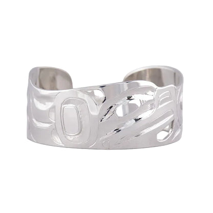 Alvin Adkins Bracelet Silver - Eagle (Silhouette Cut)