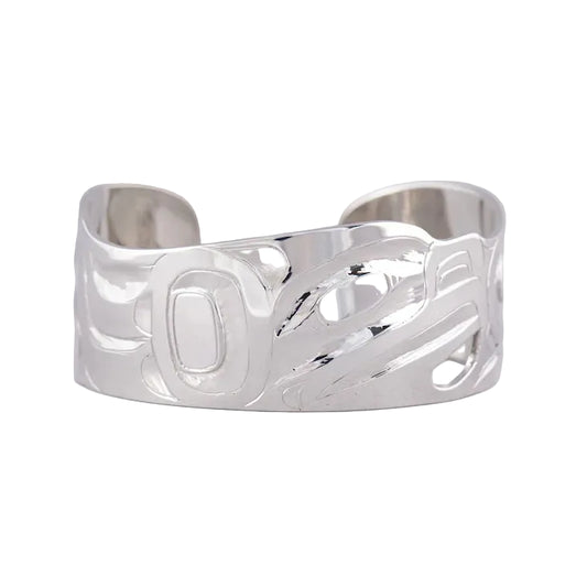 Alvin Adkins Bracelet Silver - Eagle (Silhouette Cut)