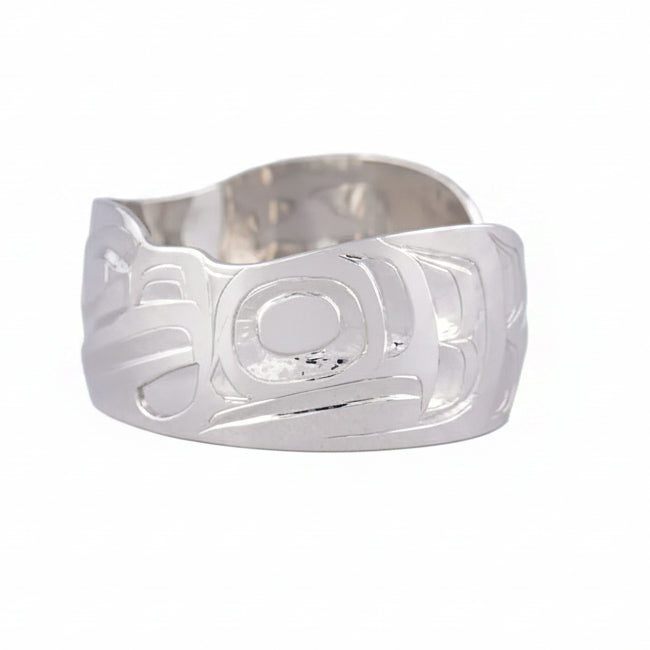 Alvin Adkins Bracelet Silver - Eagle (Silhouette Cut)