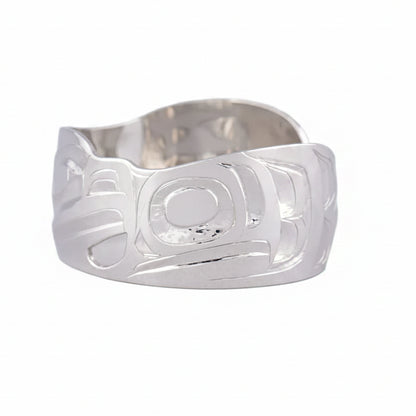 Alvin Adkins Bracelet Silver - Eagle (Silhouette Cut)