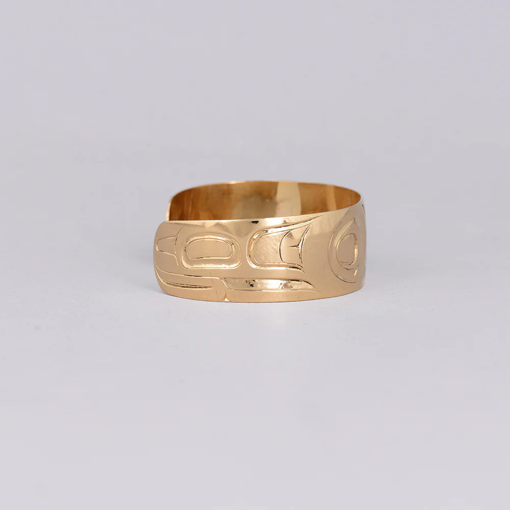 Phil Janze Bracelet Gold - Killer Whale