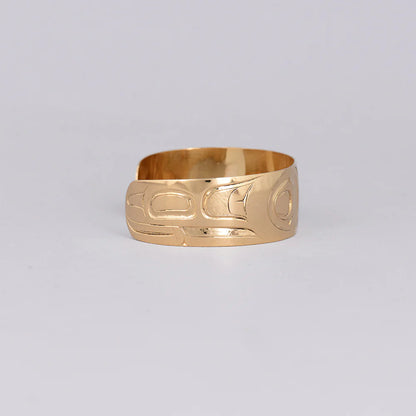 Phil Janze Bracelet Gold - Killer Whale