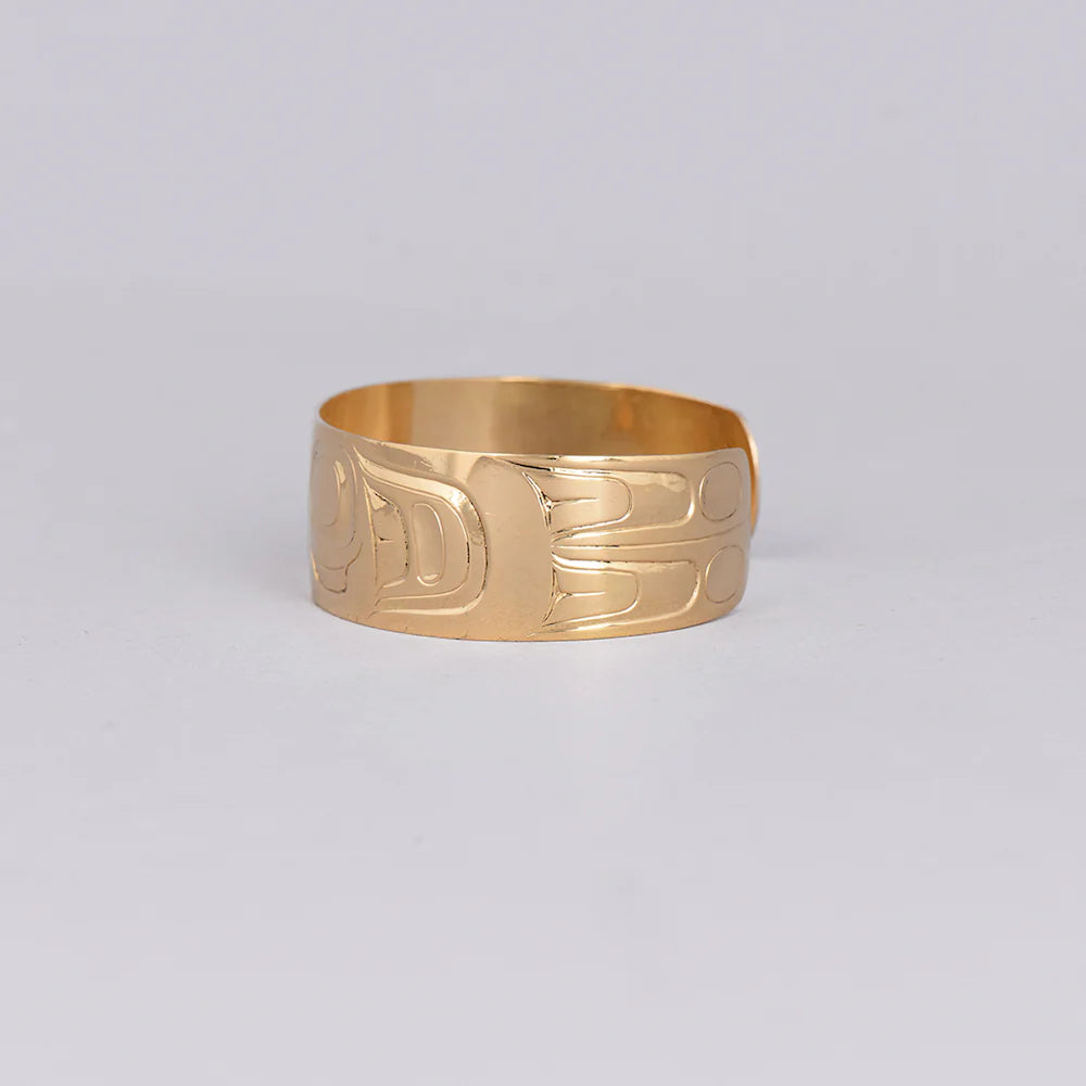Phil Janze Bracelet Gold - Killer Whale