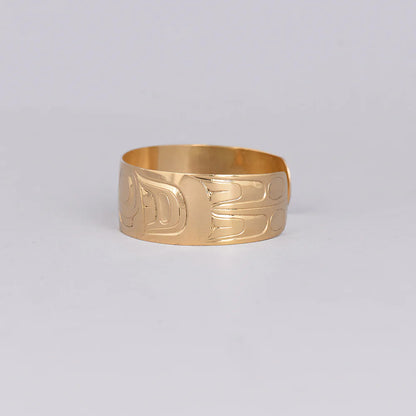 Phil Janze Bracelet Gold - Killer Whale