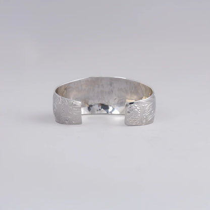 Andrew Williams Bracelet Silver - Raven Stealing Beaver's Lake