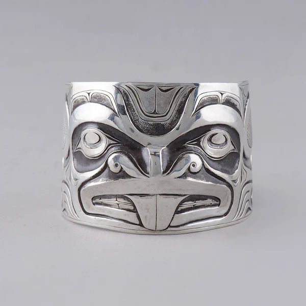 Jesse Brillon Bracelet Silver - Ts'ing (Beaver)
