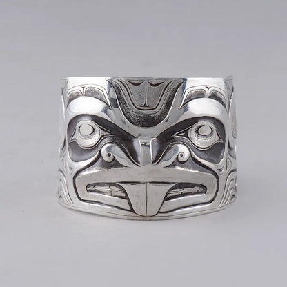 Jesse Brillon Bracelet Silver - Ts'ing (Beaver)