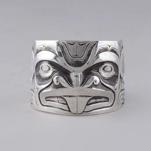 Jesse Brillon Bracelet Silver - Ts'ing (Beaver)