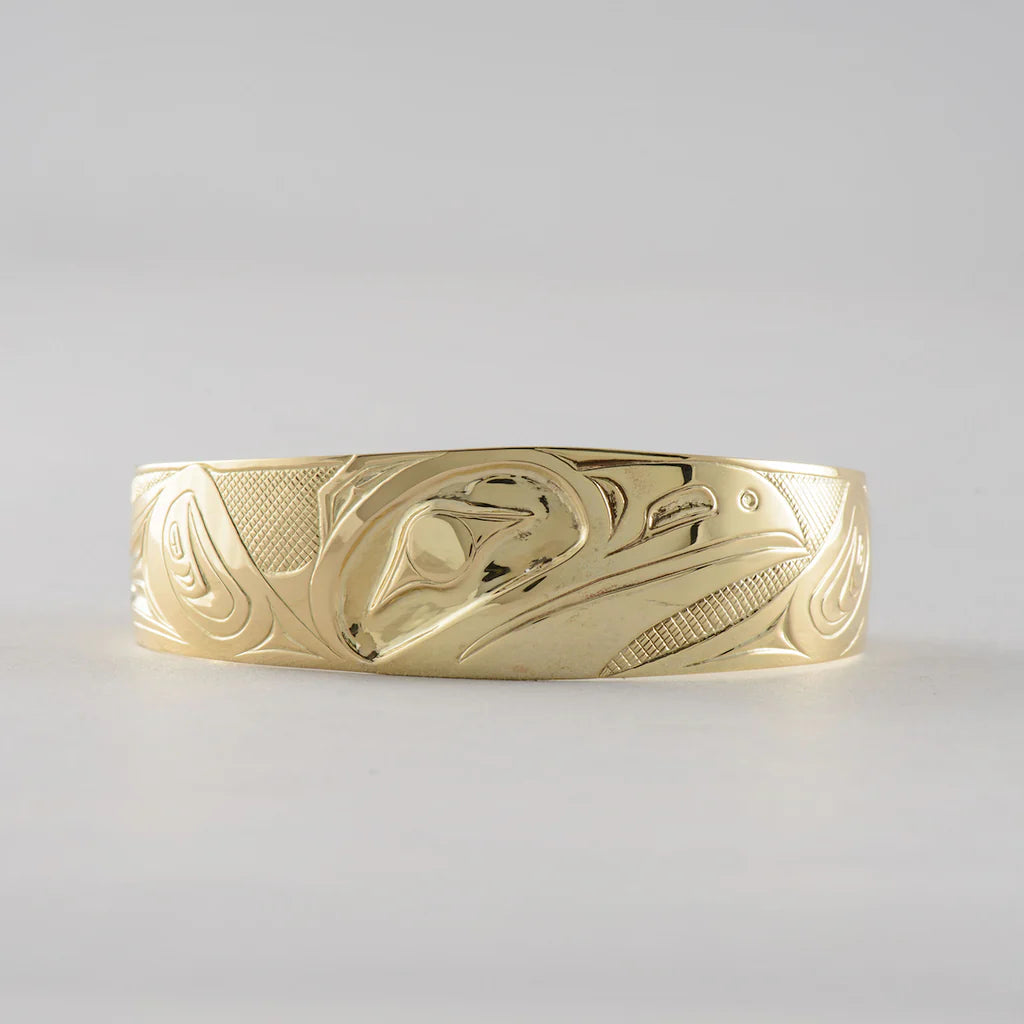 Jim Edenshaw Bracelet Gold - Raven